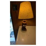 Small Lamp + Pedestal Fan