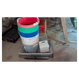 Plastic Buckets & Tubs