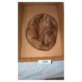 Mink Hat & Small Ladies Hair Piece