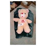 (3) Vintage House Coats, Fleece Throw Blanket &