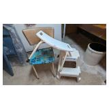 Costco Step Stool, Vintage Kitchen Chair &