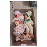 Vintage Baby Dolls Some Have Crocheted Clothing