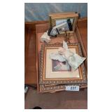 Small Wall Art + Angel Figurines