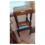 Small Wooden Stool & Small Wooden Table