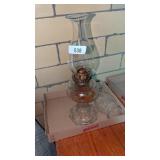 Oil Lamp w/ Extra Chimney