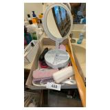 Magnifying Mirror, Hand Mirrors, Glass Cases, +