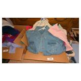Vintage Ladies Fleece & Denim