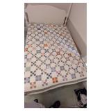 Nine Patch Handmade Quilt -*