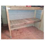 Large Wooden Handmade Table - No Content