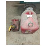 5-Gallon Gas Can & 1-Gallon Gas Can