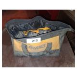 DeWalt Tool Bag w/ (2) Battery Operated Drills &