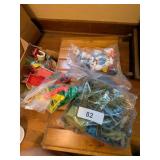 Plastic Kids Toys & Wooden Box