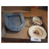 (4) Ashtrays