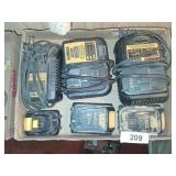 DeWalt Battery Chargers & Batteries