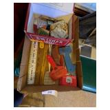 Advertising Ruler, Ice Scraper & Other