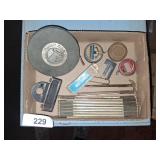 Tape Measure, (2) Foldable Yard Sticks,