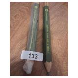 (2) John Deere Jumbo Pencils