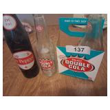 Dr.Pepper Bottle & Other Coca-Cola Bottles w/