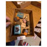 Glass Fuse Plugs, Weight, Pencil Sharpener & Other
