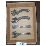 (3) Wrenches & Master Wrench