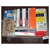Assorted Light Bulbs & Extension Cords