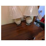 (2) Small Lamps