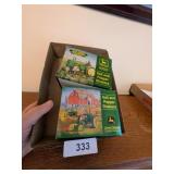 (2) John Deere Salt & Pepper Shakers