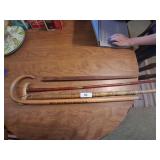 (4) Walking Sticks