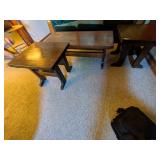 Coffee Table w/ (2) End Tables
