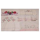 (6) Sets of Vintage Pillowcases
