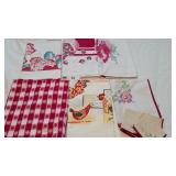 1950s Print Tablecloths + Other Tablecloths