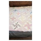 Hand Quilted Vintage Quilt