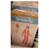 Vintage Sewing Patterns, Mainly 1970s