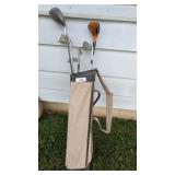 Vintage Left Handed Golf Clubs