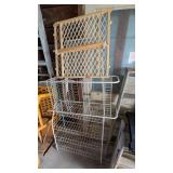 Shelf Units, Small Patio Table, Baby Gate