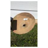 Stone Grinding Sharpening Wheel, 17-1/4" diameter