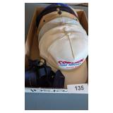 Caps w/ Advertising, Suspenders,