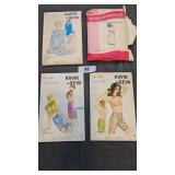 1960s, 70s Lingerie Sewing Patterns