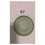 Frigidaire Milk Bottle Cover - Uranium Glass..