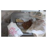 Sheets, Pillowcases, Embroidered Squares for