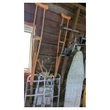 Walkers, Crutches, Exercise Pedals, Ironing Board