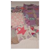 Pieced Sections of Quilts