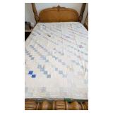 Hand Quilted 4-Patch Cutter Quilt