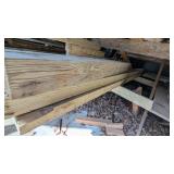 (3) 6x6 Treated Wood Post