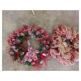 (2) Christmas Wreaths