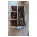 Wood Organizer w/ Nails