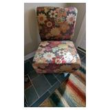 Flowered Accent Chair