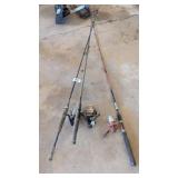 (3) Rods & Reels