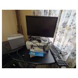 Dell Monitor, Printer, Key Board