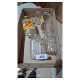 (2) Canning Jars & Other Jars